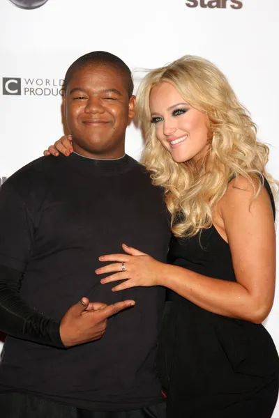 Kyle Massey, Lacey Schwimmer — Foto de Stock