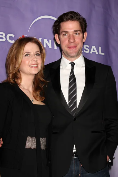 Jenna Fischer, John Krasinski — Fotografia de Stock