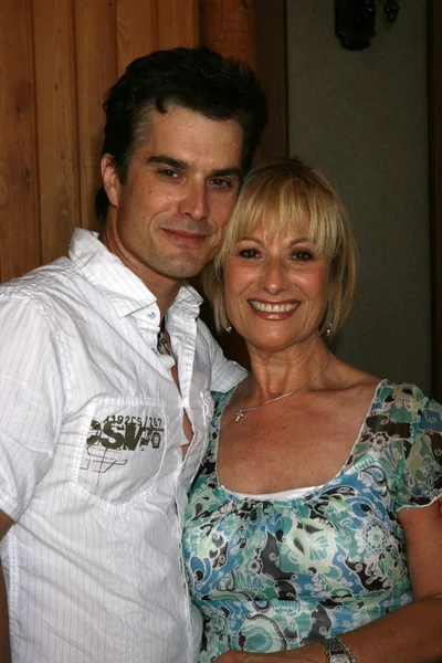 Rick Hearst & mom — Stock Photo, Image