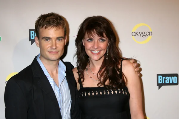 Robin Dunne, Amanda Tapping —  Fotos de Stock