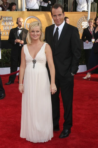 Amy Poehler, Will Arnett — Zdjęcie stockowe