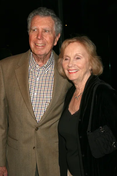 Eva Marie Saint and Husband — Stock Photo, Image