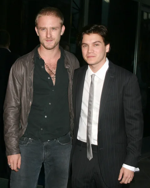 Ben Foster, Emile Hirsch — Stock Photo, Image