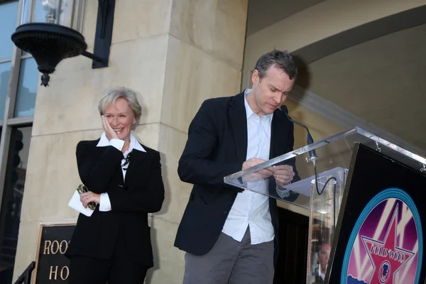 Glenn Close & Tate Donovan — Stock Photo, Image