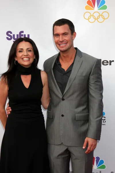 Jenni Pulos, Jeff Lewis — Stock Photo, Image