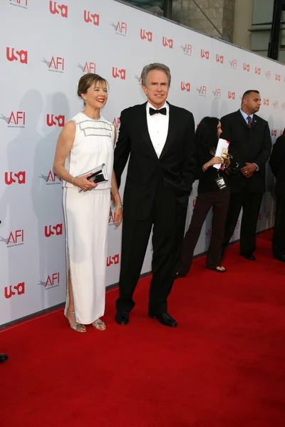 Annette Bening & Warren Beatty — Stock Photo, Image