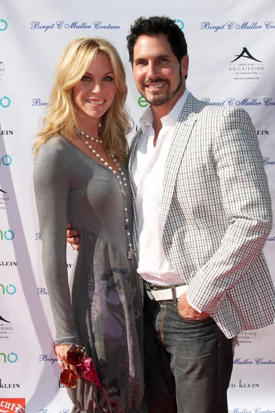 Cindy Ambuel e Don Diamont — Fotografia de Stock