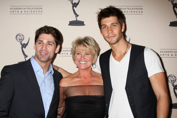 Bren Foster, Judi Evans, Casey Jon Deidrick — Foto de Stock