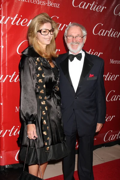 Norman Jewison & guest — Stock Photo, Image