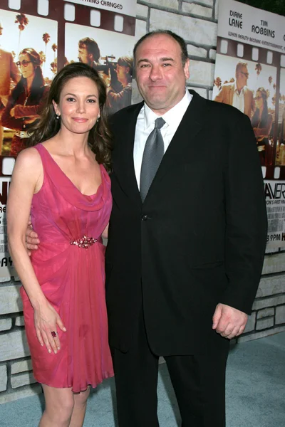 Diane Lane, James Gandolfini — Zdjęcie stockowe