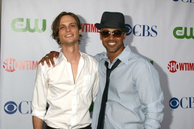 Matthew Gray Gubler & Shemar Moore clipart