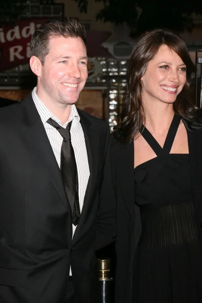 Ed Burns & Christy Turlington — Fotografia de Stock