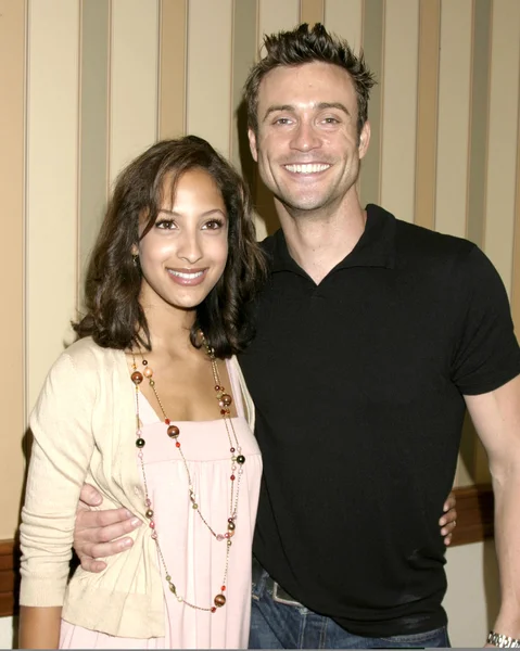 Christel Khalil idealna Daniel Goddard — Zdjęcie stockowe