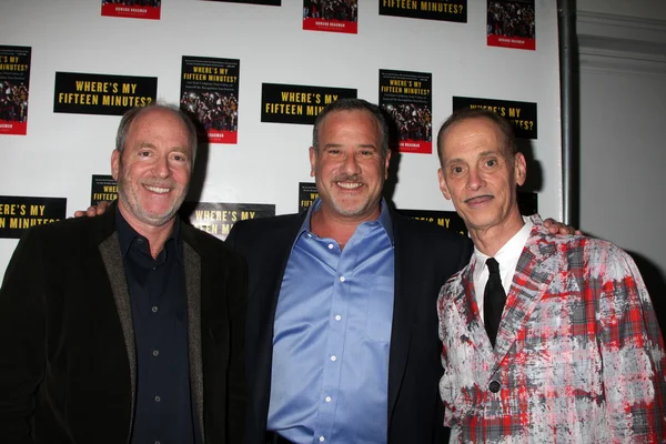 Greg Gorman, Howard Bragman & John Waters — Fotografia de Stock