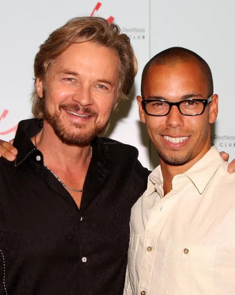 Stephen Nichols, Bryton James — Foto de Stock