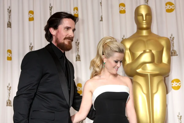 Christian Bale, Reese Witherspoon — Zdjęcie stockowe