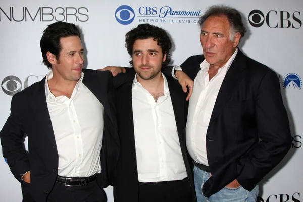 Rob morrow, david krumholtz i judd hirsch — Zdjęcie stockowe