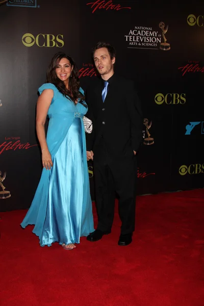 Jonathan Jackson & Esposa — Foto de Stock