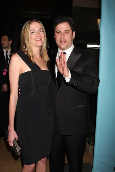 Molly Mcnearney & Jimmy Kimmel — Stock fotografie