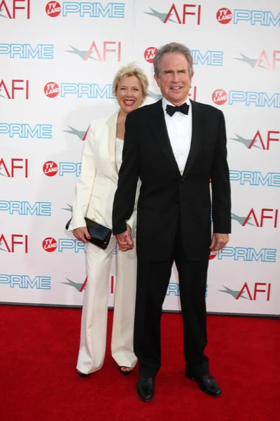 Annette Bening e Warren Beatty — Foto Stock