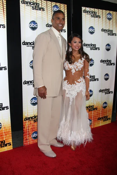 Rick Fox & Cheryl Burke — Foto Stock