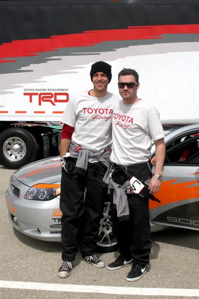 Zachary Levi & Brian Austin Green — Stock Photo, Image