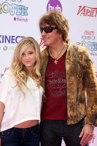 Ava Sambora, Richie Sambora — Foto Stock