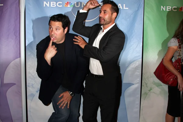 Greg Grunberg & Adrian Pasdar — Stockfoto