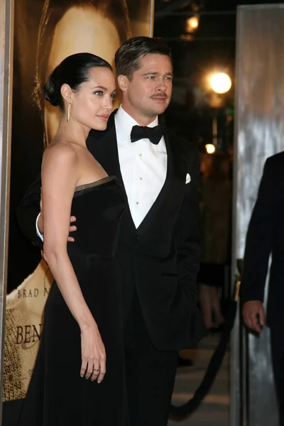 Angelina Jolie idealna Brad Pitt — Zdjęcie stockowe