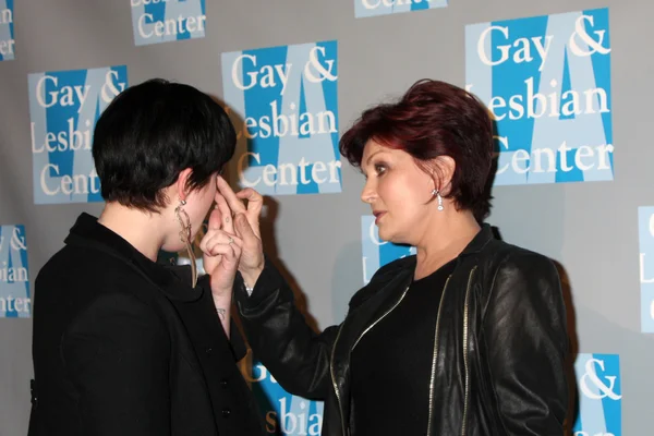 Kelly y Sharon Osbourne — Foto de Stock