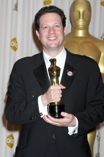 Майкл Джаккино отмечает свой Оскар за достижения в музыке — стоковое фото