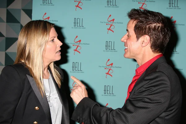 Maria Bell, Christian Leblanc — Stockfoto