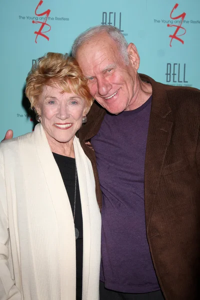 Jeanne Cooper, Michael Fascar — Foto Stock