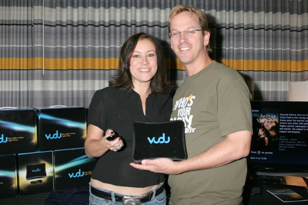 Phil Laak, Jennifer Tilly — Foto Stock