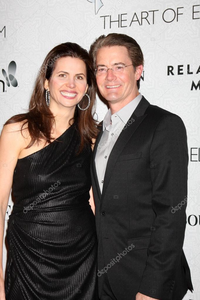 Kyle MacLachlan & Wife Denise Gruber Stock Editorial Photo © Jean