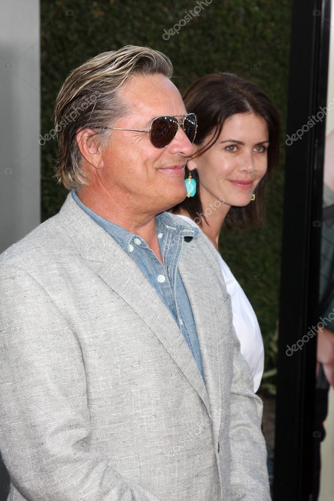 Don Johnson & wife Kelley Phleger Johnson Stock Editorial Photo