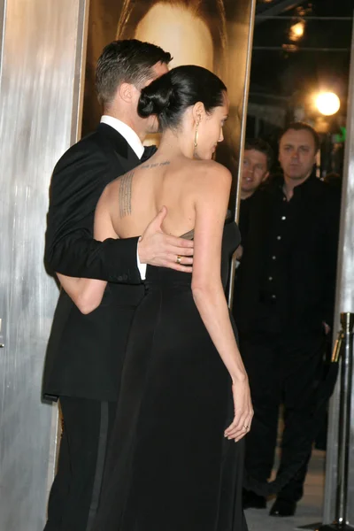 Angelina Jolie ve Brad Pitt — Stok fotoğraf