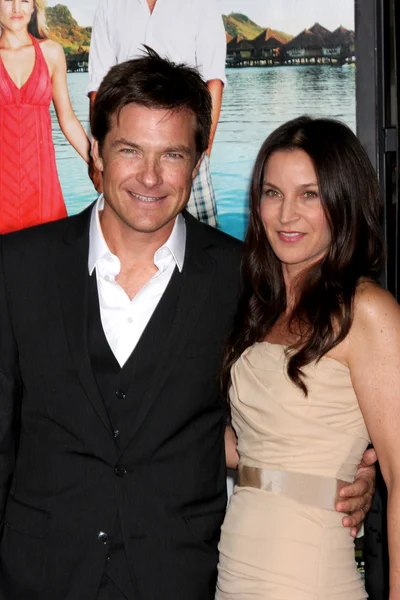 Jason Bateman idealna Amanda Anka — Zdjęcie stockowe