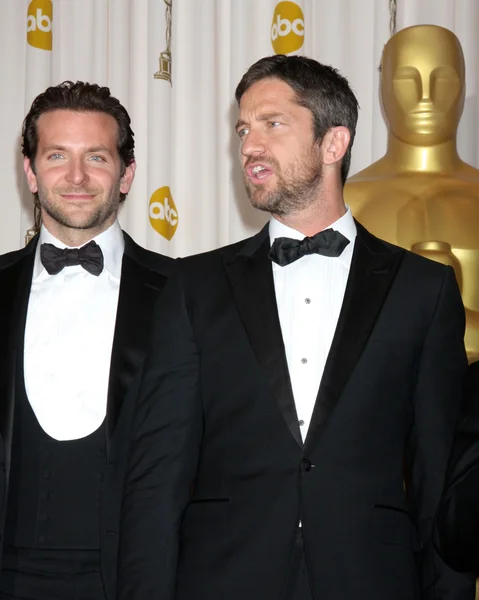 Bradley Cooper & Gerard Butler — Stockfoto