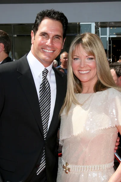 Don Diamont & Maria Arena Bell — Stock Photo, Image