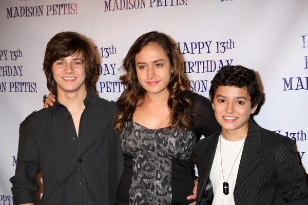 Billy Unger, Erin Unger, Eric Unger — Foto de Stock