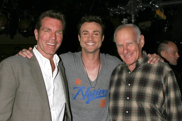 Peter Bergman, Daniel Goddard, Michael Fairman — Stock Photo, Image