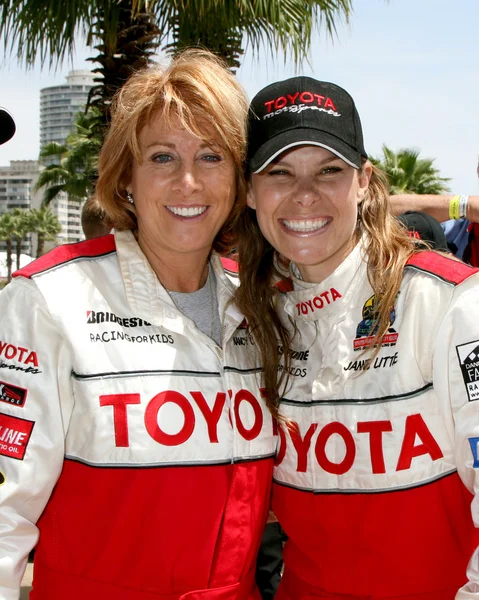 Nancy Lieberman & Jamie Little — Foto Stock