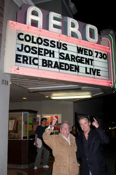 Joseph Sargent, Eric Braeden — Foto de Stock