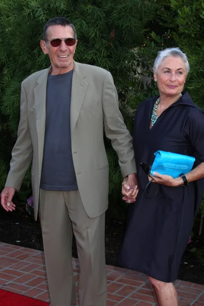 Leonard Nimoy, Susan Bay — Stock Photo, Image