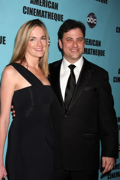 Molly Mcnearney & Jimmy Kimmel — Stockfoto