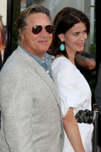 Don Johnson & wife Kelley Phleger Johnson — Stock Photo, Image