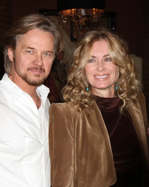 Stephen Nichols, Eileen Davidson — Zdjęcie stockowe