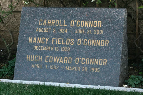 Carroll O'Connor Grave — Stock Photo, Image