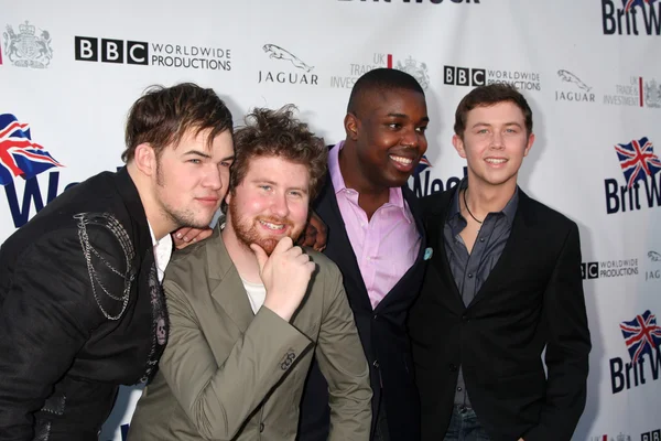 Scotty mccreery, jacob lusk, casey abrams, James durbin — Photo